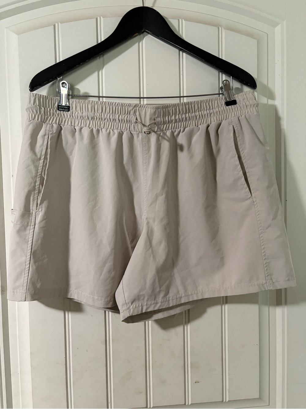 Avalanche Trek It Bungee Short Light Beige Athletic Elastic-Waist